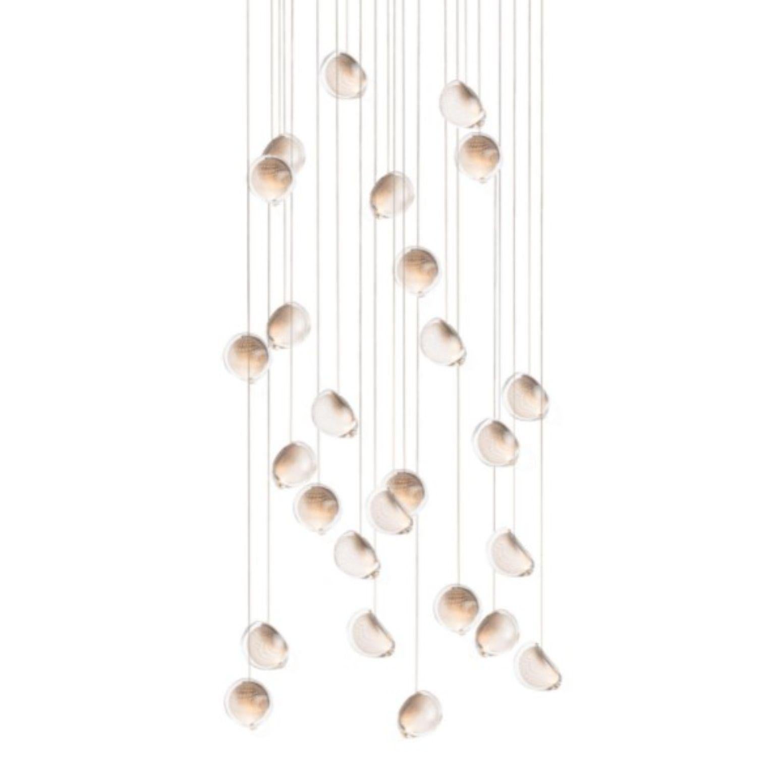 76,26 ciondolo di Bocci
Dimensioni: P 100 x L 33,5 x H 300 cm
Materiali: tettoia quadrata verniciata a polvere bianca
Peso: 28.2 kg
Disponibile anche in diverse dimensioni.

Tutte le nostre lampade possono essere cablate a seconda del Paese. Se