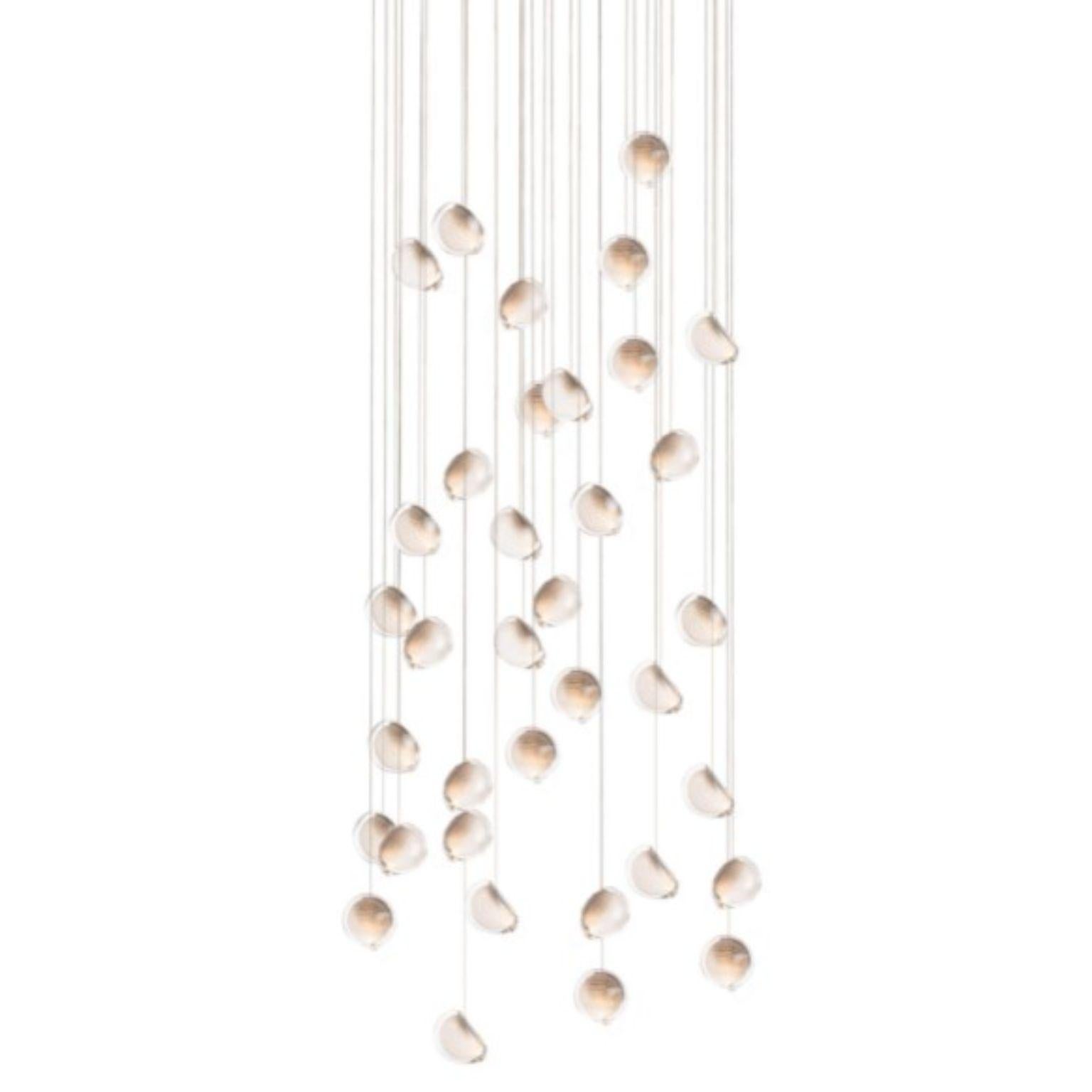 76.36 pendant by Bocci
Dimensions: D 110 x W 37 x H 300 cm
Materials: white powder coated square canopy
Weight: 40 kg
Also available in different dimensions.
All our lamps can be wired according to each country. If sold to the USA it will be