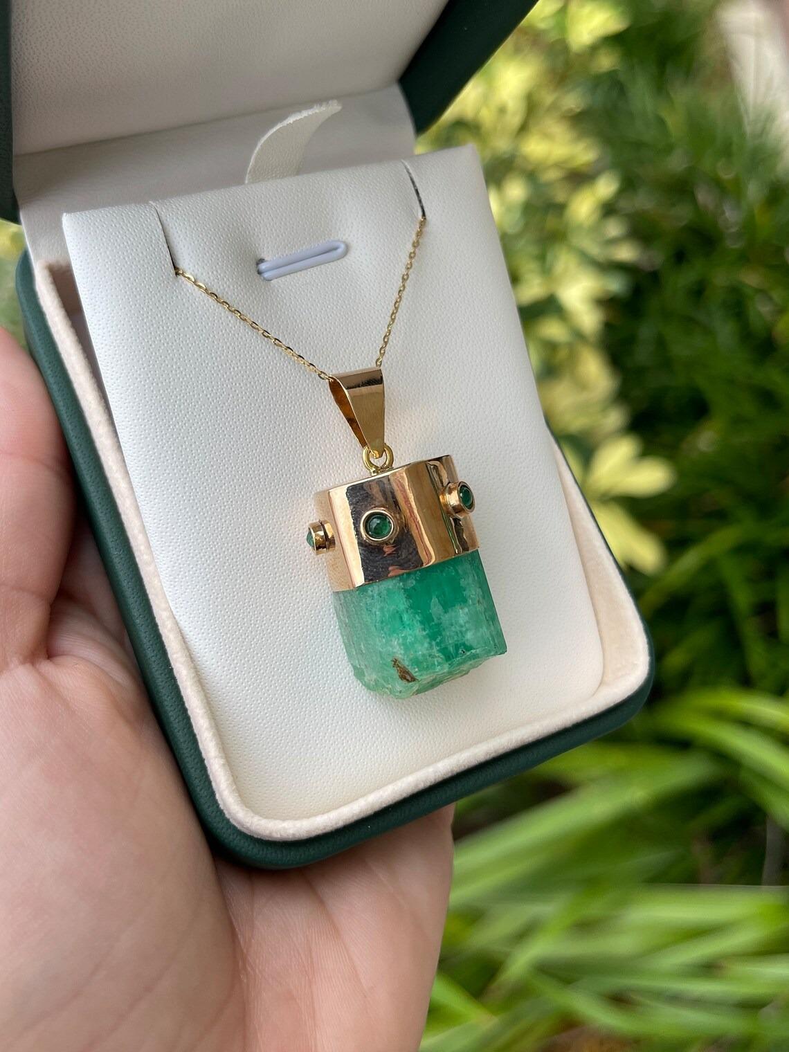 colombian emerald necklace