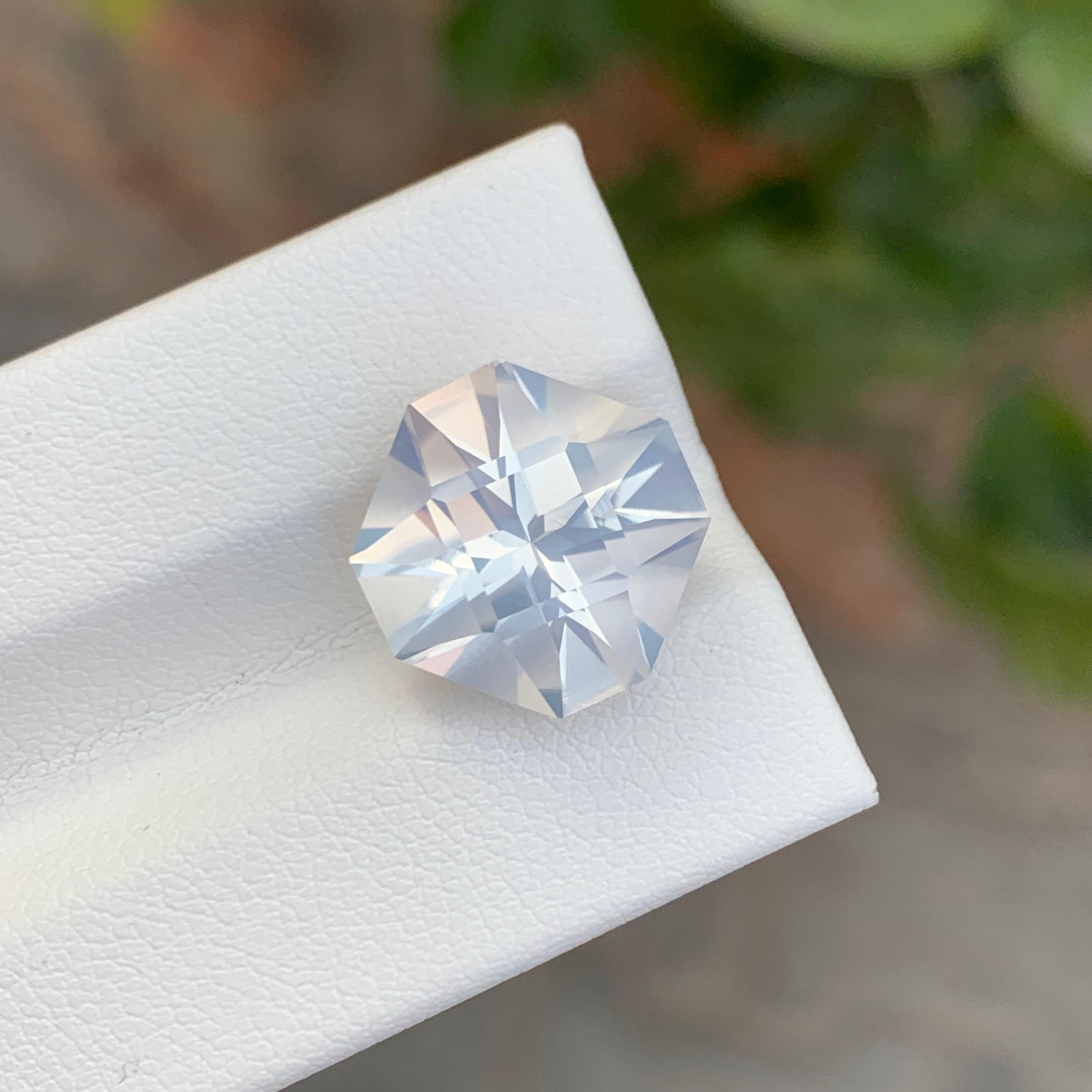 7.65 Carat Natural Loose Moonstone Square Shape Gemstone (pierre de lune en vrac de forme carrée) Unisexe en vente