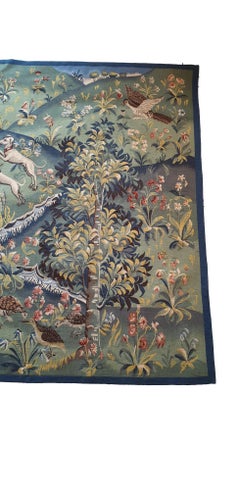 Thousand Flowers Mediaeval Tapestry Made in the 19th Century - N° 765