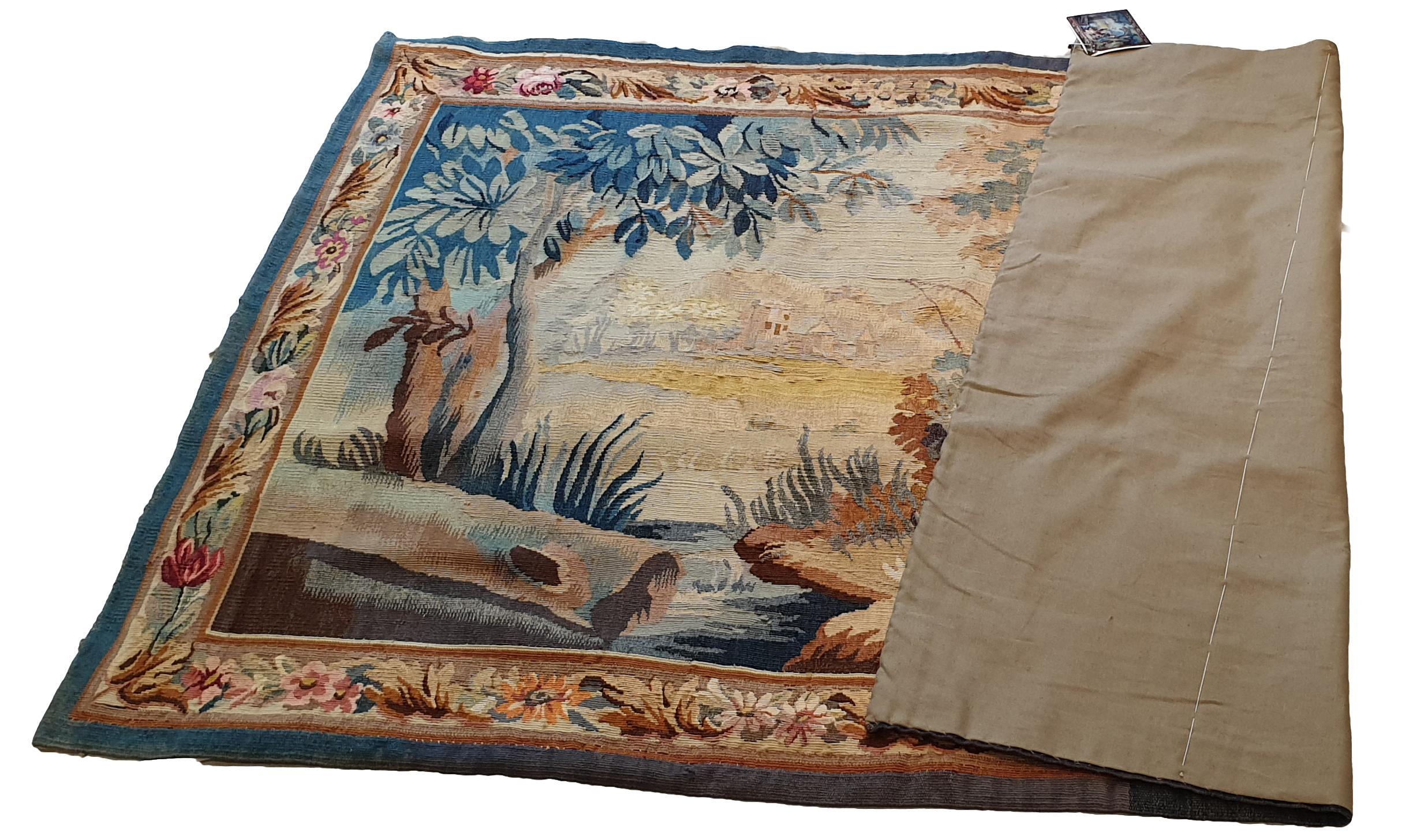 20th Century Aubusson Tapestry 