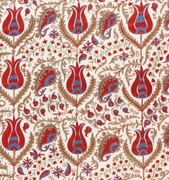 7.6x9 Fuß Bettbezug aus Seide mit Stickerei, Suzani-Wandbezug, Tischdeckenbezug mit Nadelspitze