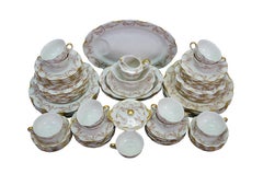 77 Pc Theodore Haviland American New York Vareene Rose China Dinnerware Set