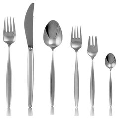 Set de 77 Pieces d'A Silver Georg Jensen en argent sterling dans un motif de cyprès