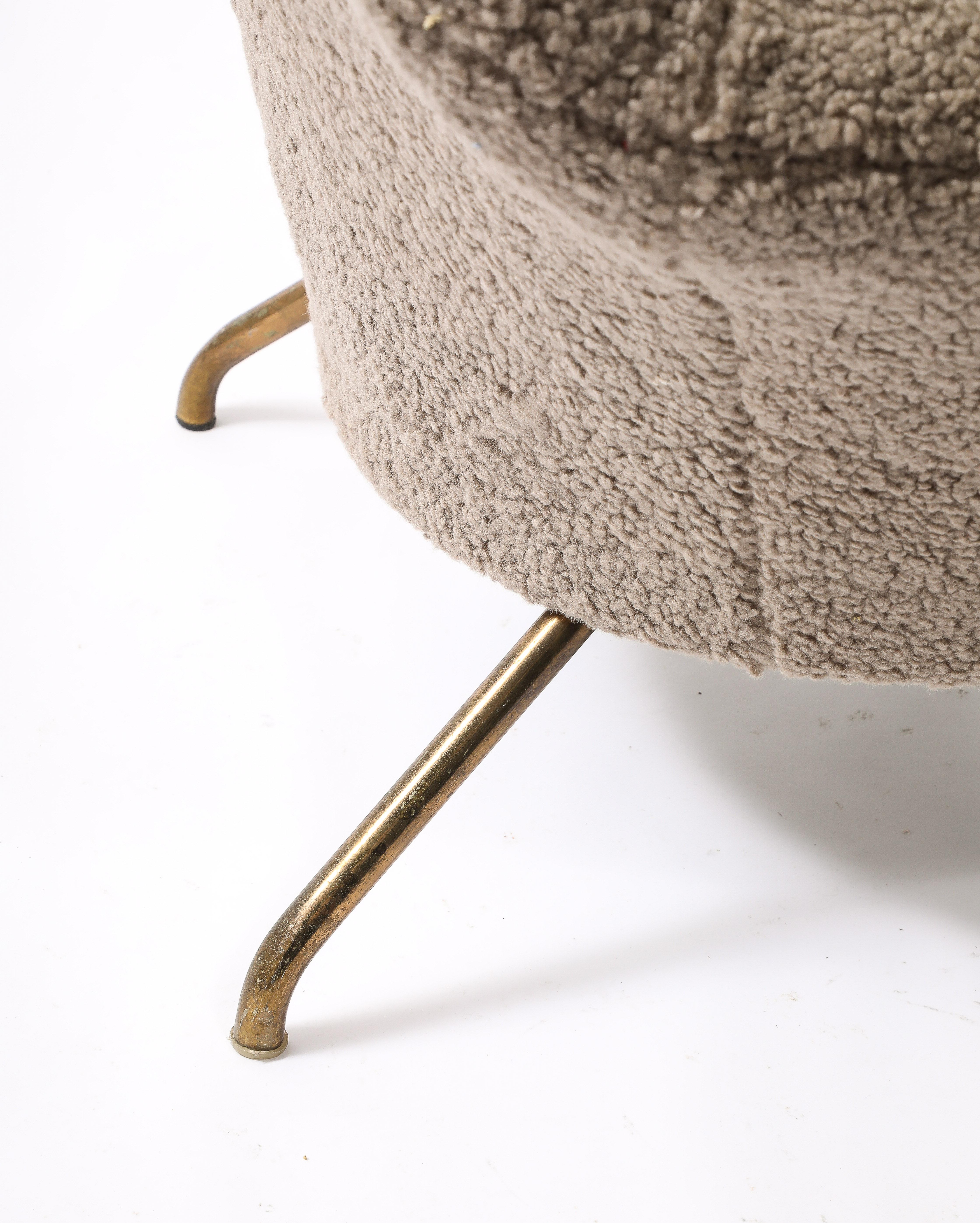 770 Armchairs by J.A Motte for Steiner, France 1950's For Sale 3