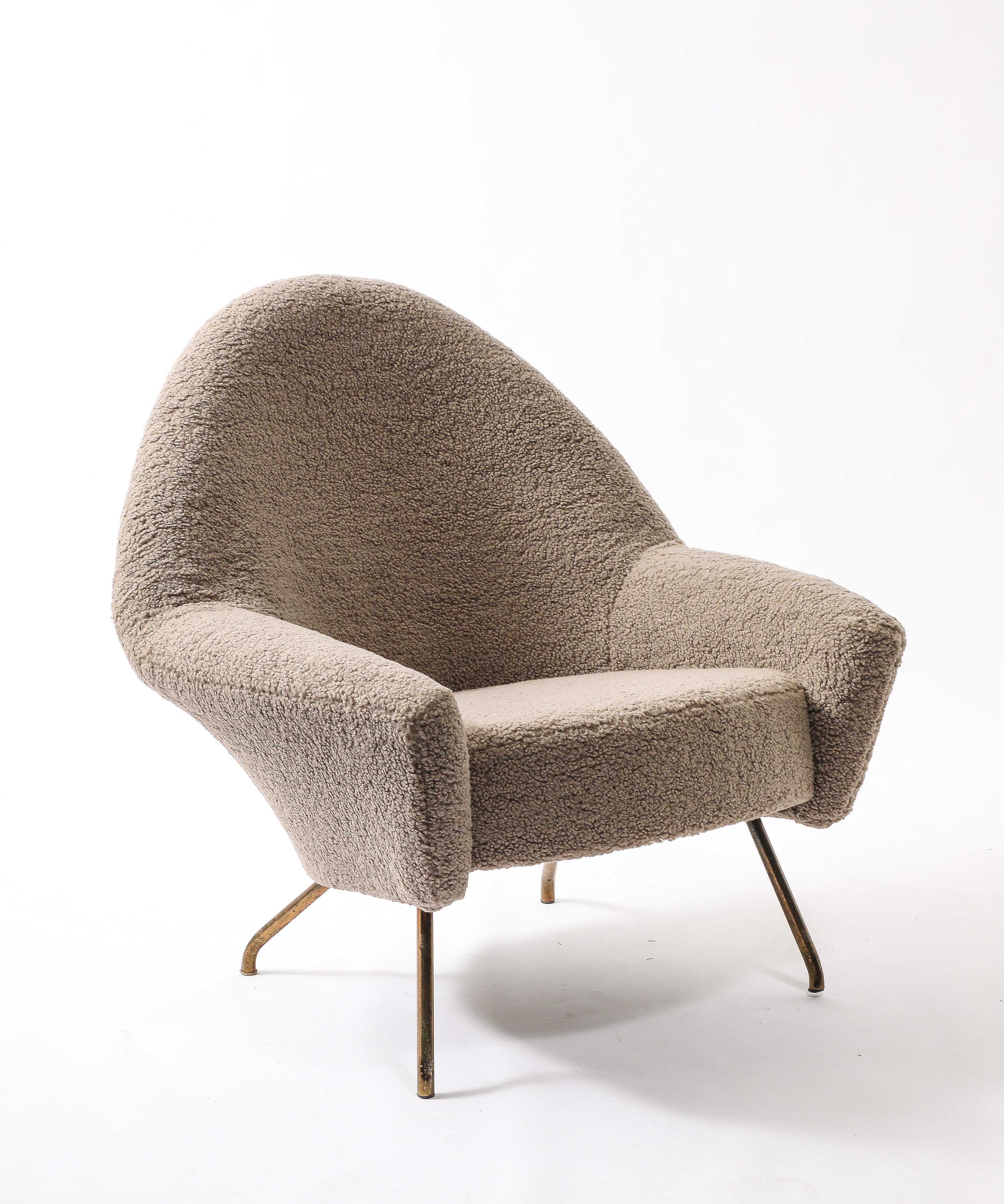 770 Armchairs by J.A Motte for Steiner, France 1950's For Sale 4