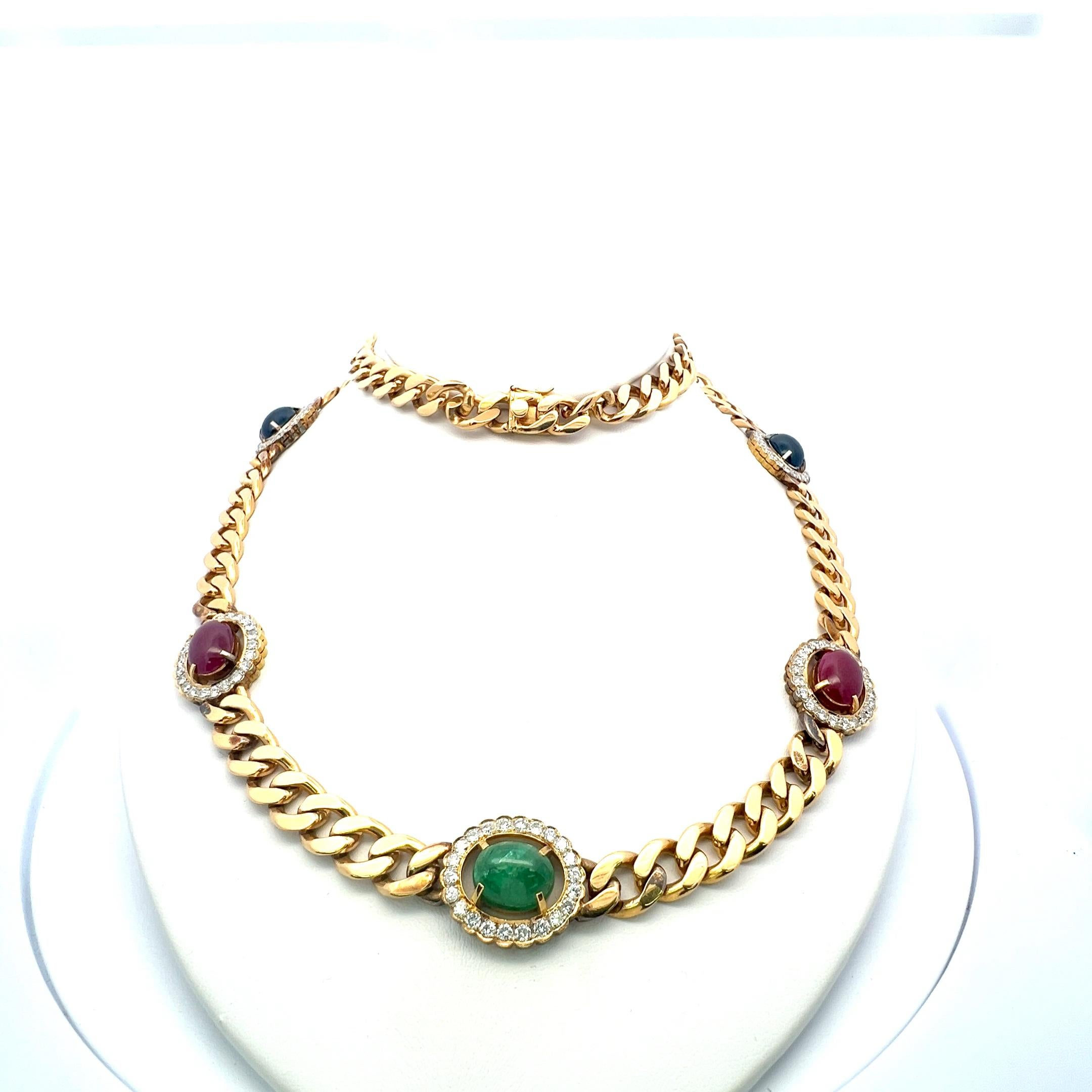 Titre :
Chaîne collier en or jaune 18 carats avec diamants ronds brillants G SI1 de 7,70 carats


Le style :
Chaîne


Métal :
Or jaune 18 carats


Pierre précieuse 1 :
Diamant de 7,7 carats


Nombre de pierres :
110


Couleur :
G


La clarté