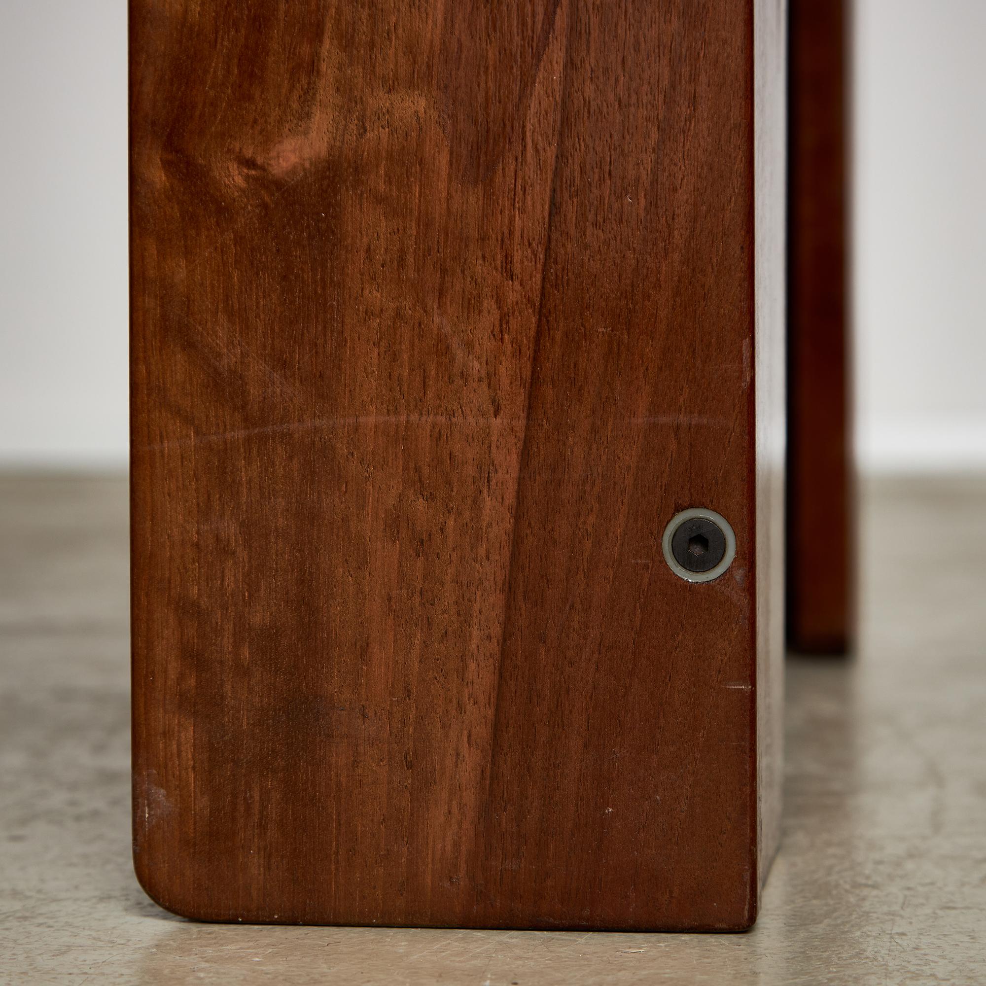 Bois de rose 771 Table basse pour Cassina par Afra & Tobia Scarpa, années 1960 en vente