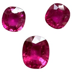 7.74 Carats Rubellite Tourmaline CUshion Cut stone For Jewelry Natural gemstone