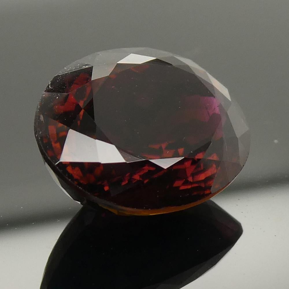 Description:

Gem Type: Tourmaline
Number of Stones: 1
Weight: 7.74 cts
Measurements: 14.40x11.00x7.00 mm
Shape: Oval
Cutting Style Crown: Modified Brilliant Cut
Cutting Style Pavilion: Mixed Cut
Transparency: Transparent
Clarity: Very Slightly