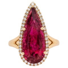 Rubelite Fashion Rings