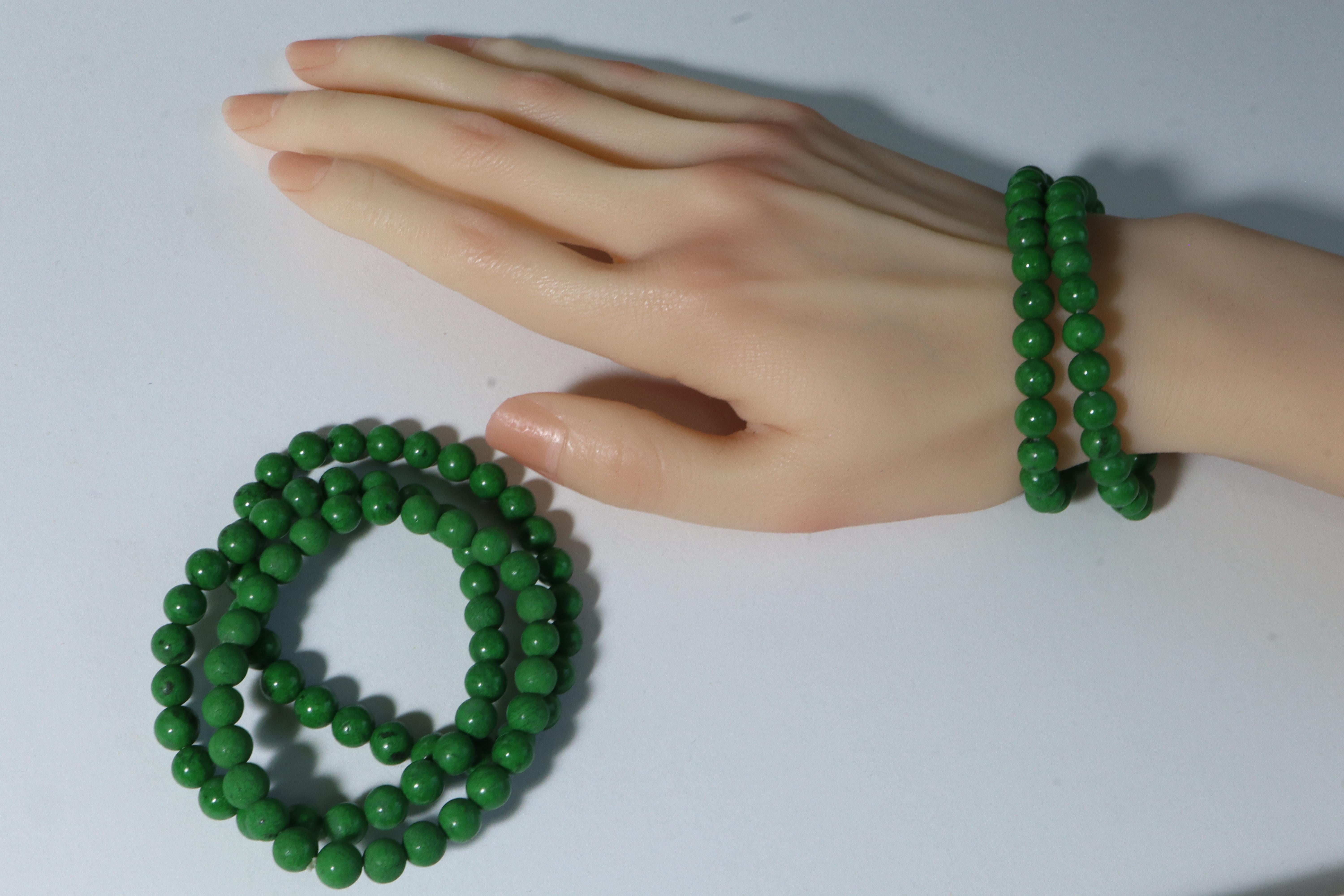 7~7.5mm Maw sit sit Bracelet In New Condition For Sale In Singapore, SG