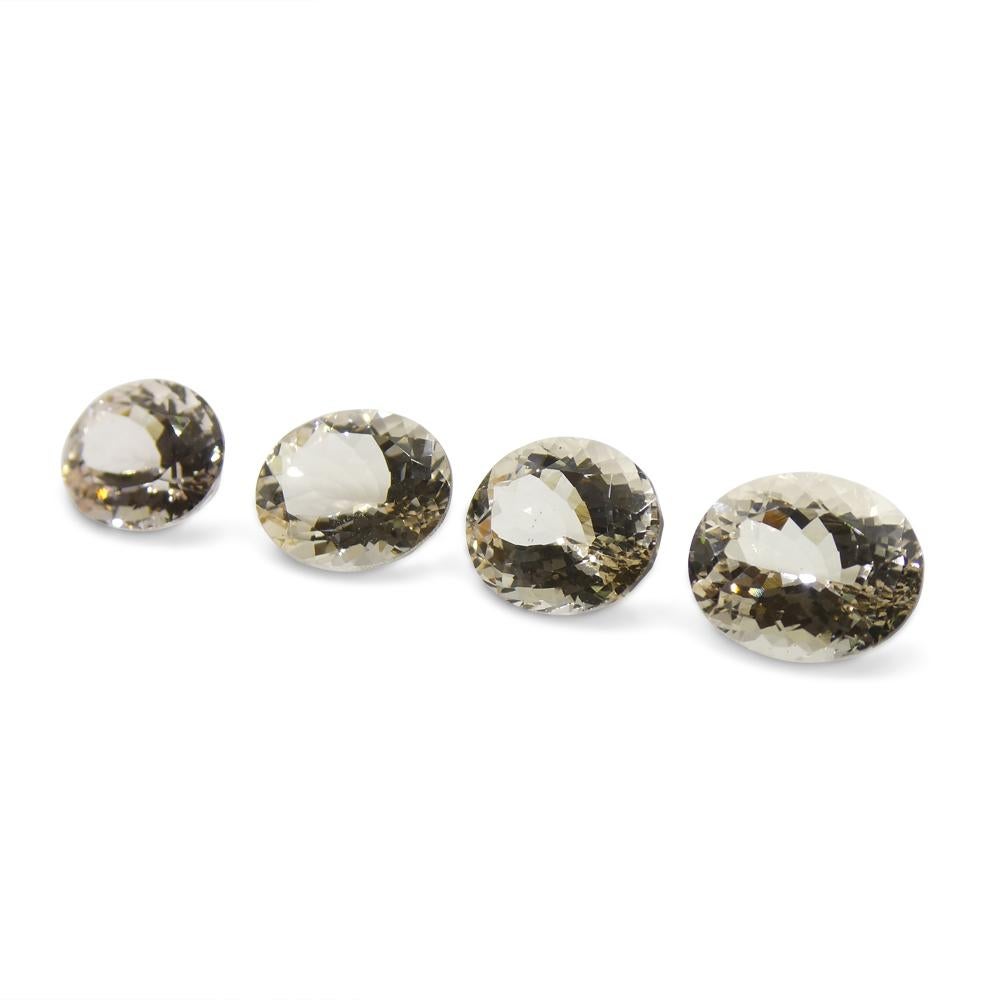 Coppia di Morganite a pera da 7.76 carati in vendita 5