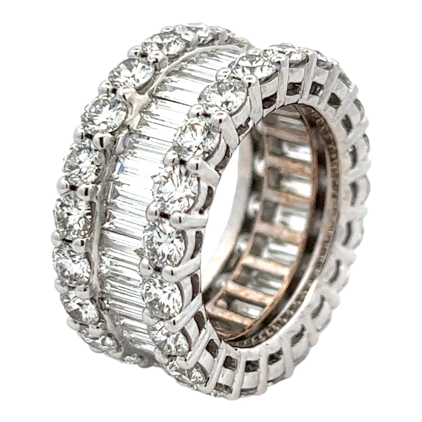 wide band eternity rings