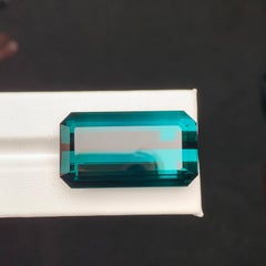 77.60 Carat Natural Loose Blue Tourmaline Stone Emerald Cut Afghan Gemstone