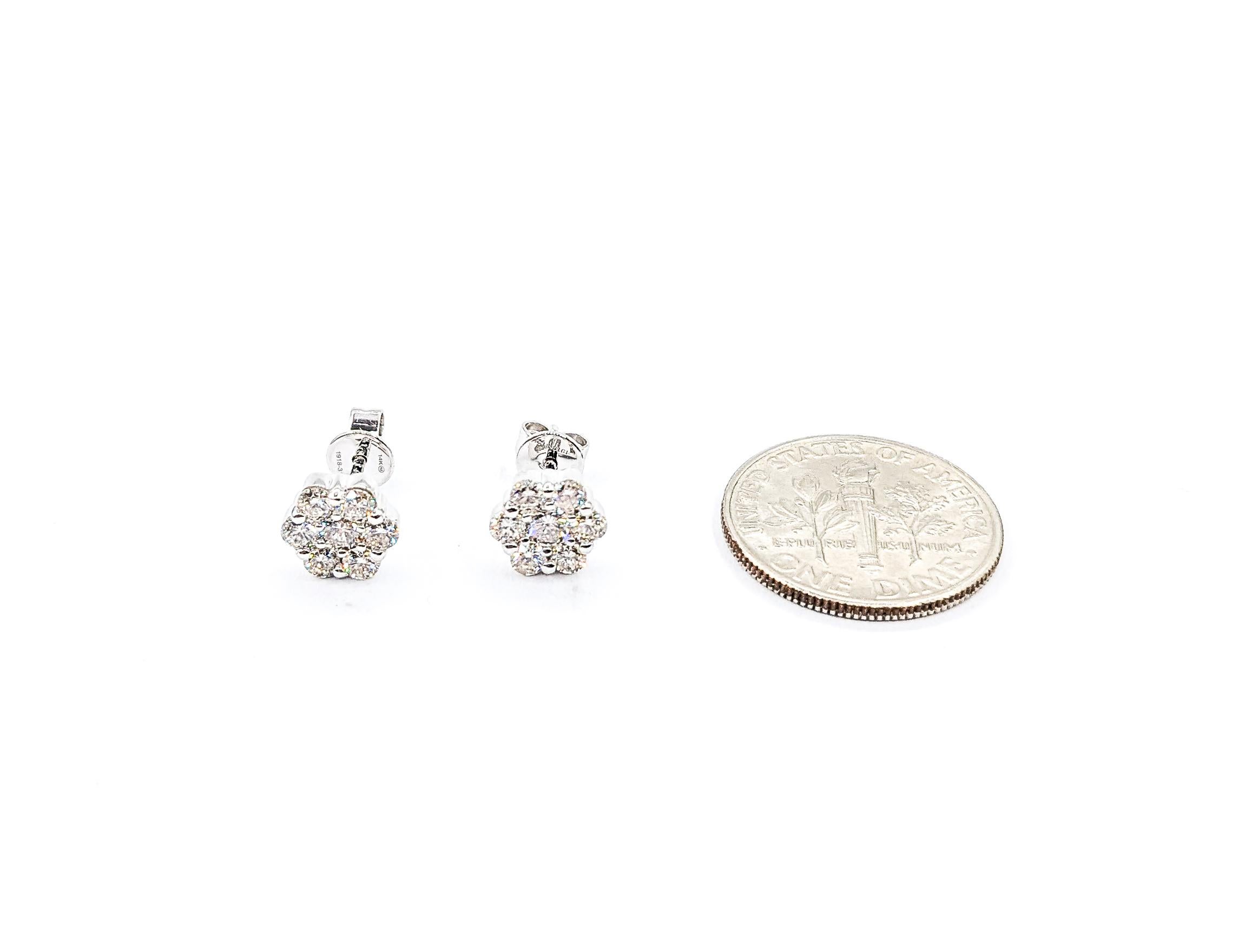 .77ctw Diamond Fashion Stud Earrings In White Gold


Discover the elegance of these Diamond Fashion Earrings, masterfully crafted in 14kt White Gold. These cocktail stud earrings boast .77ctw of diamonds, distinguished by SI clarity and a near