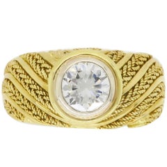 .78 Carat Diamond Gold Custom Ring