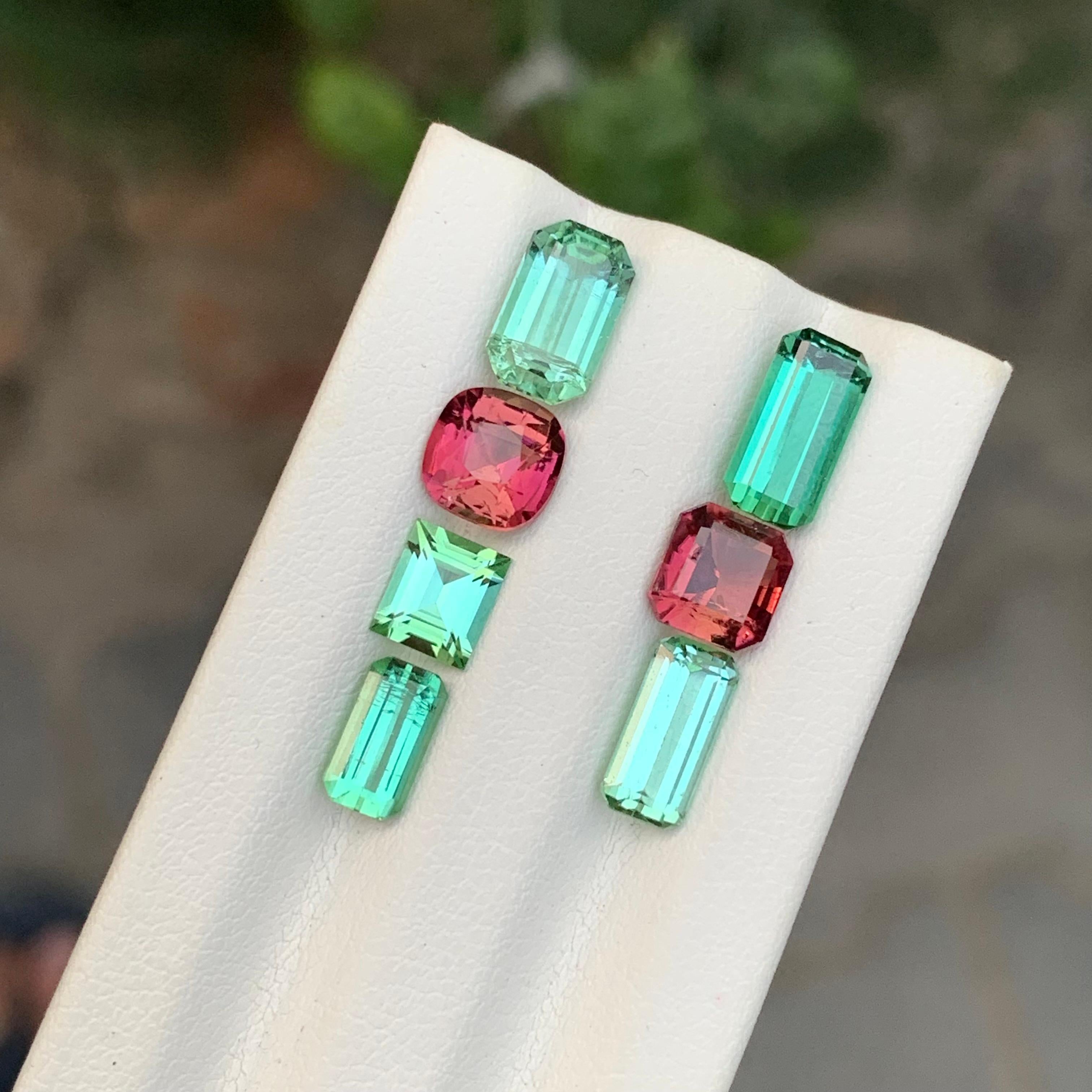 7.80 Carat Natural Loose Tourmaline Lot For Jewellery Making For Sale 1