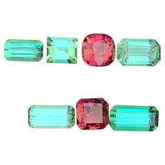 Lote de turmalina natural suelta de 7.80 quilates para joyería