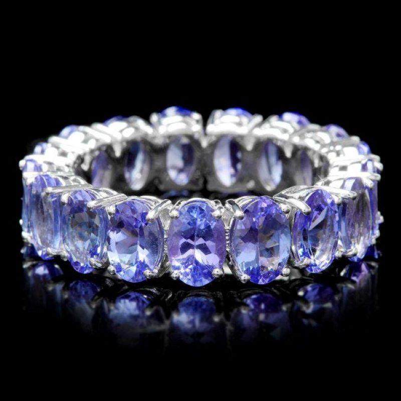 7.80 Carats Natural Tanzanite 14K Solid White Gold Ring

Total Natural Tanzanite Weight is: Approx. 7.80 Carats 

Tanzanite Measures: Approx. 6.00 x 4.00mm

Ring size: 7 ( Free Re-sizing available)

Ring total weight: Approx. 5.4 grams

Disclaimer: