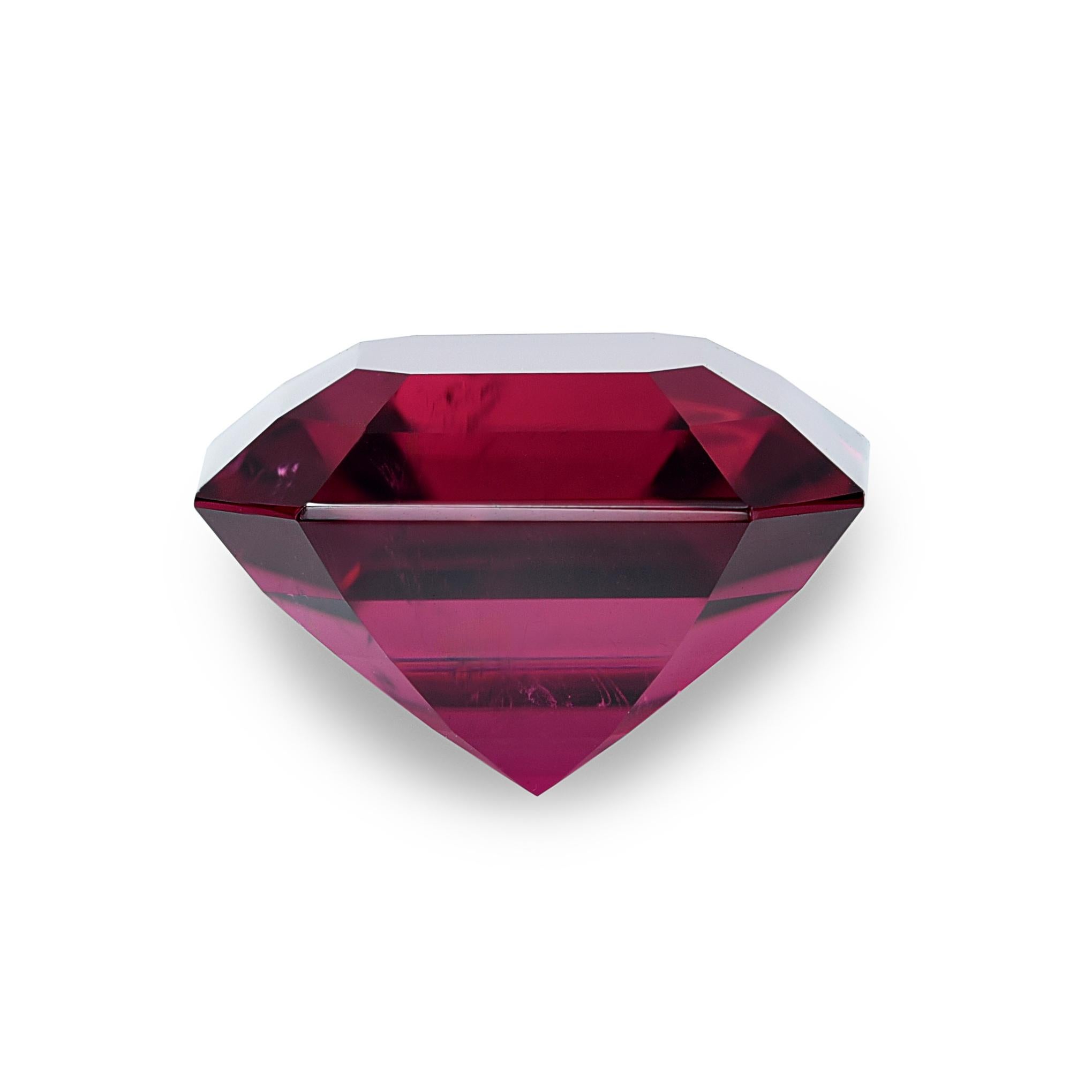 Mixed Cut 7.81 Carats Red Tourmaline  For Sale