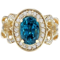 Antique Sapphire and Diamond Cocktail Rings - 20,726 For Sale at ...