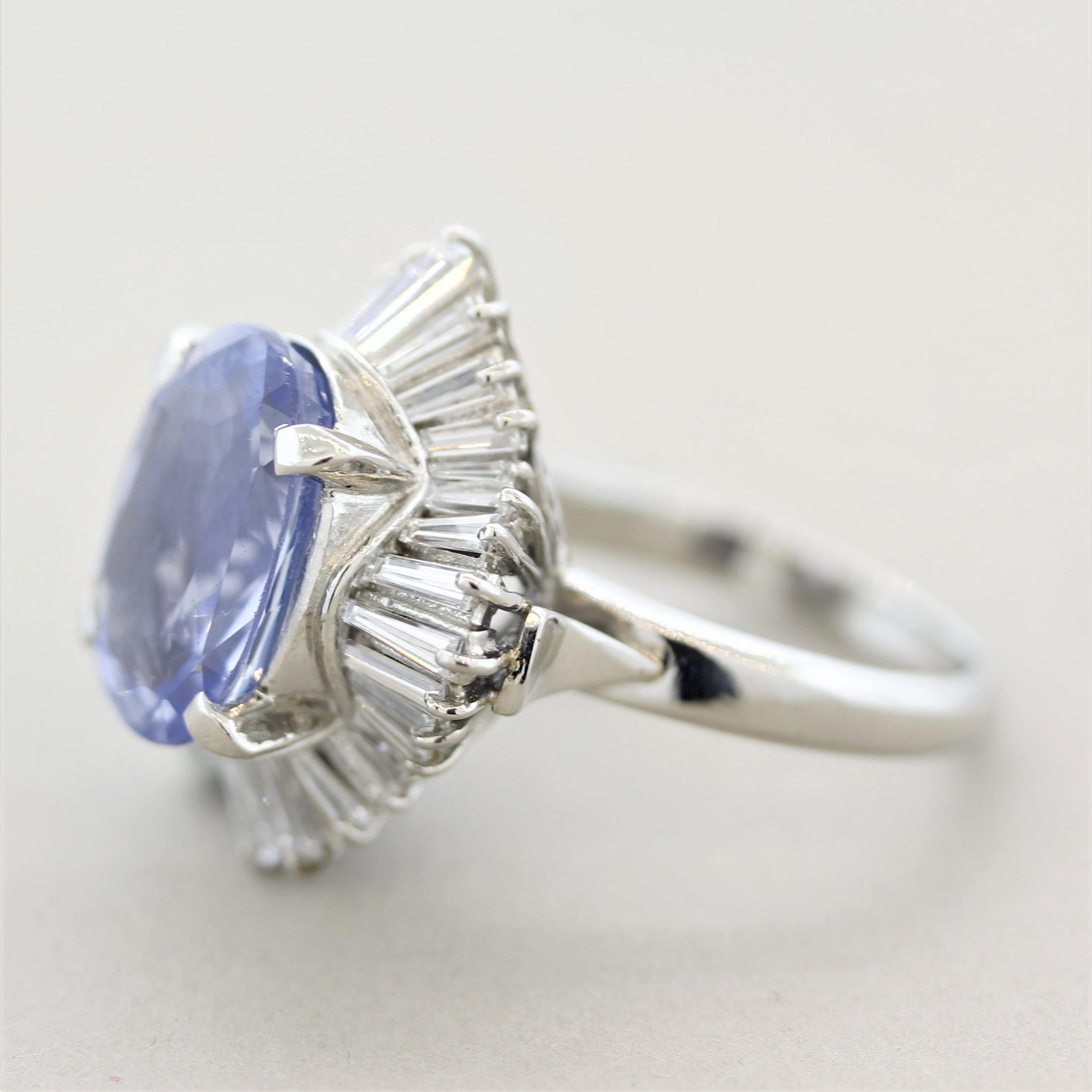large sapphire ring