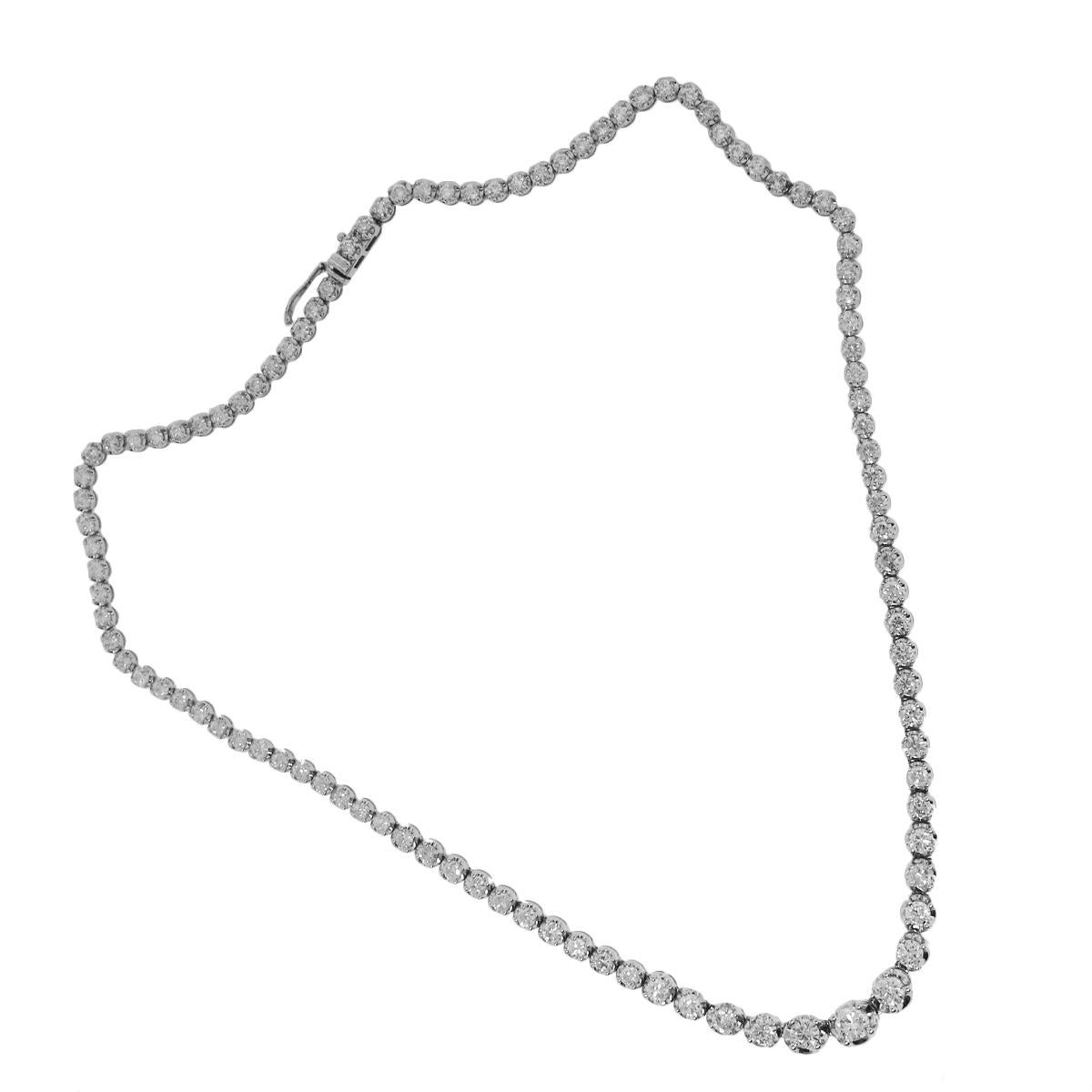 7.85 Carat Diamond Necklace For Sale at 1stDibs | 19.5 7.85, 19.5 7.85 ...