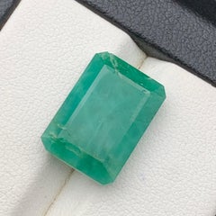 Esmeralda verde natural de 7,85 qt - Gema suelta talla esmeralda de Swat, Pakistán