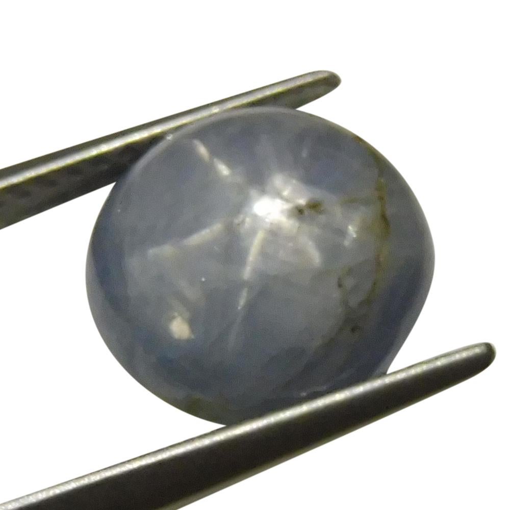 7.88 ct Round Star Sapphire For Sale 1
