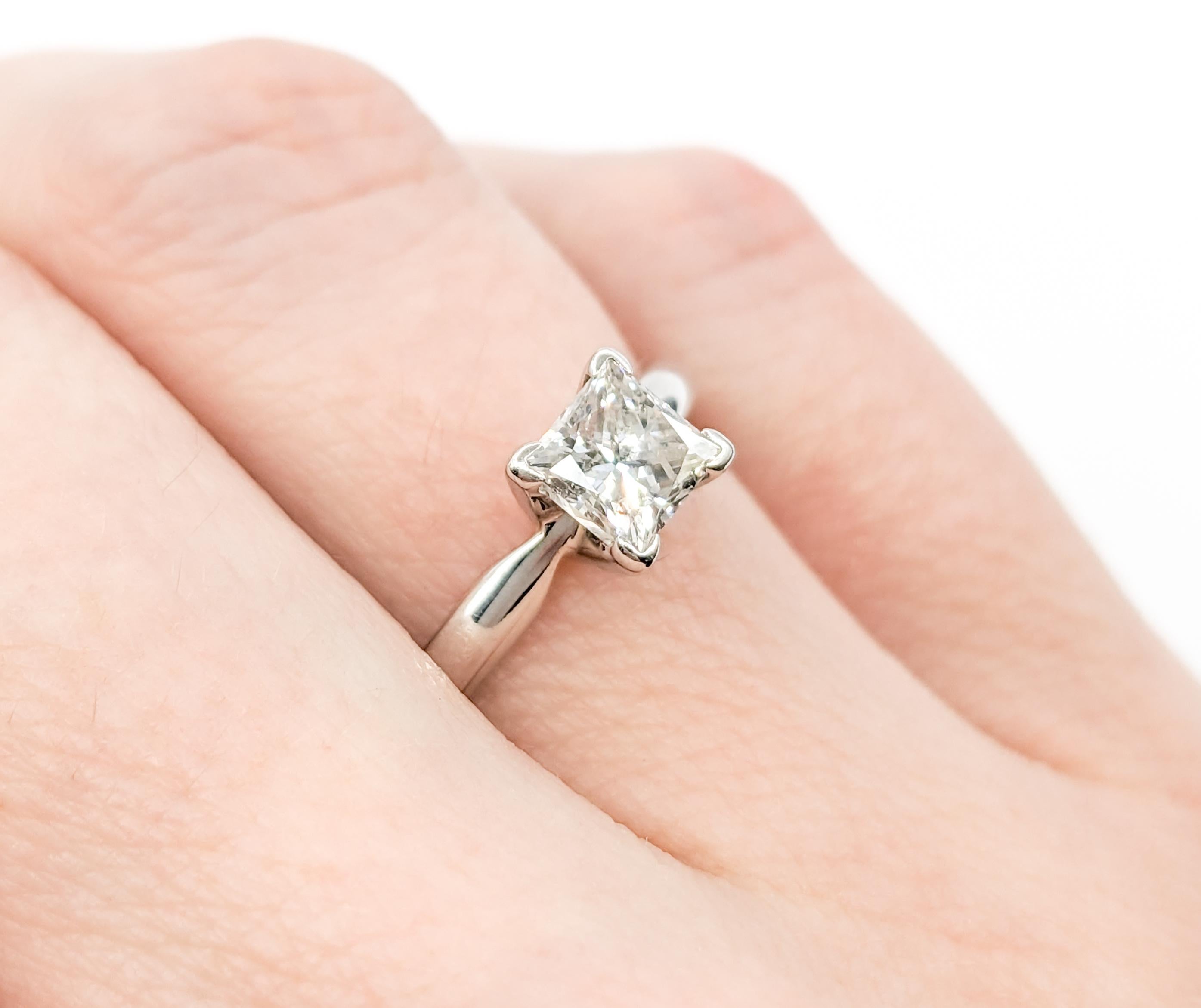 .78 Karat Diamant Solitär Verlobungsring mit Prinzessinnenschliff (Carréschliff)