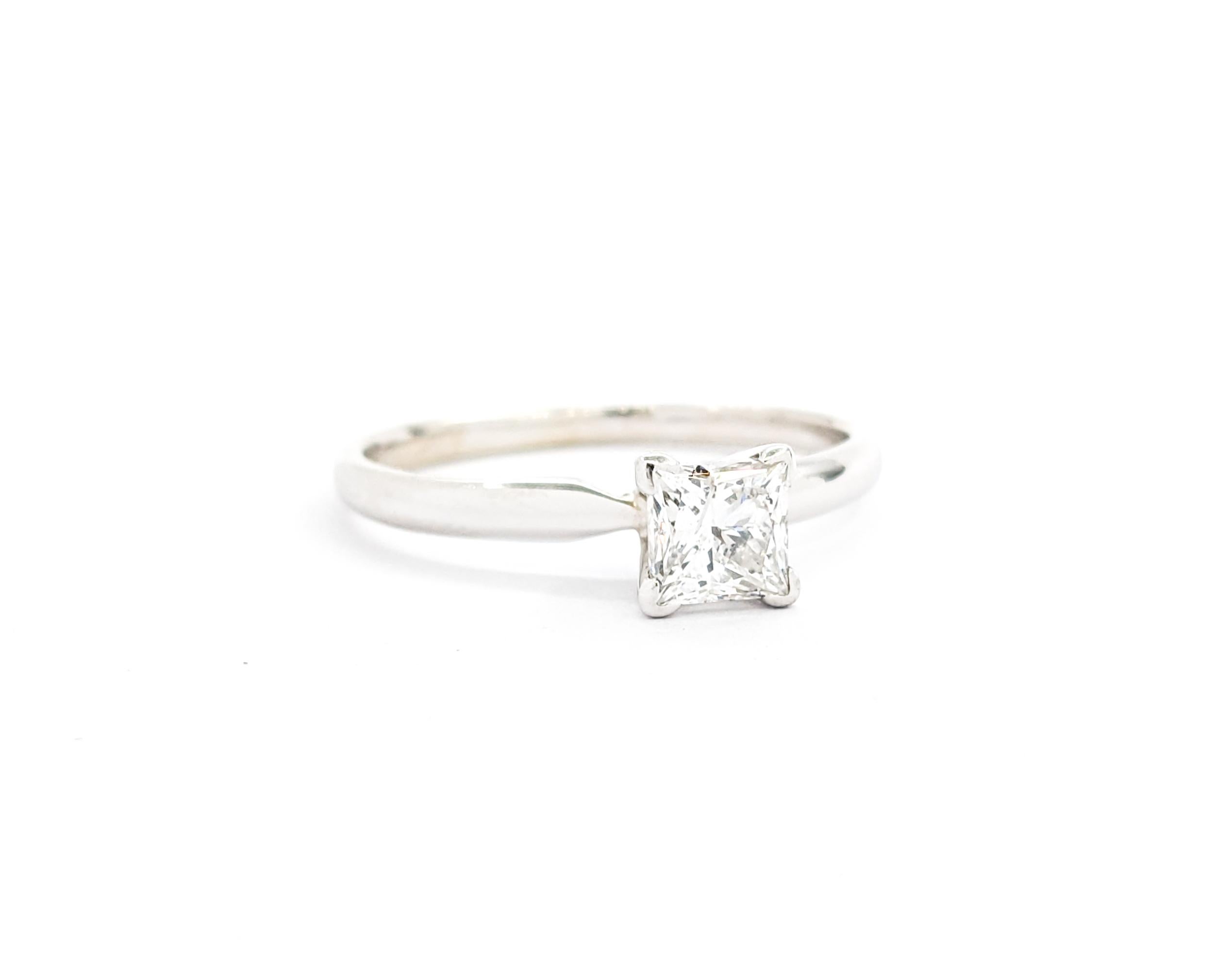 .78 Karat Diamant Solitär Verlobungsring mit Prinzessinnenschliff Damen