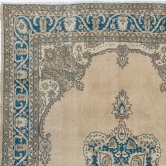 7.8x11.4 Ft Handmade Vintage Anatolian Oushak Area Rug, Traditional Wool Carpet