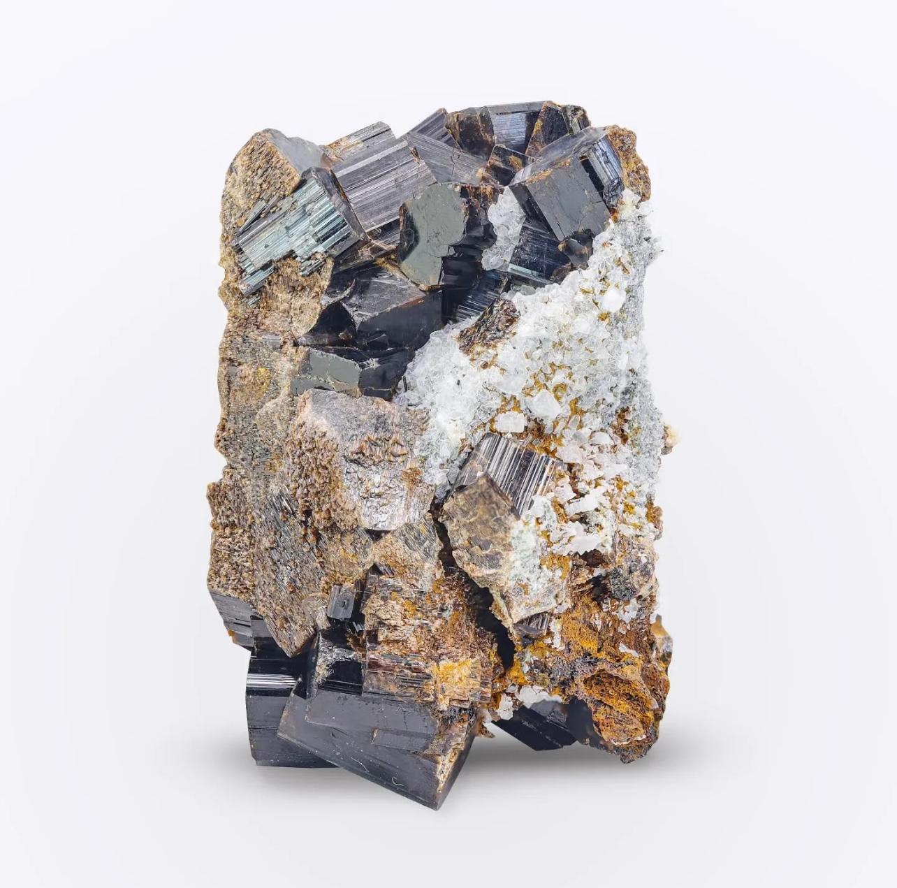 Altro 79 grammi di cristalli di vesuvianite lucida su Matrix dal Pakistan in vendita