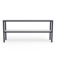 79" Konsole aus Metall für den Außenbereich in Anthrazitgrau