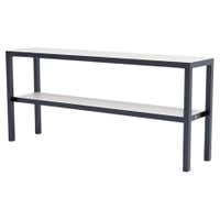 Rustic Modern Large-Scale Console at 1stDibs