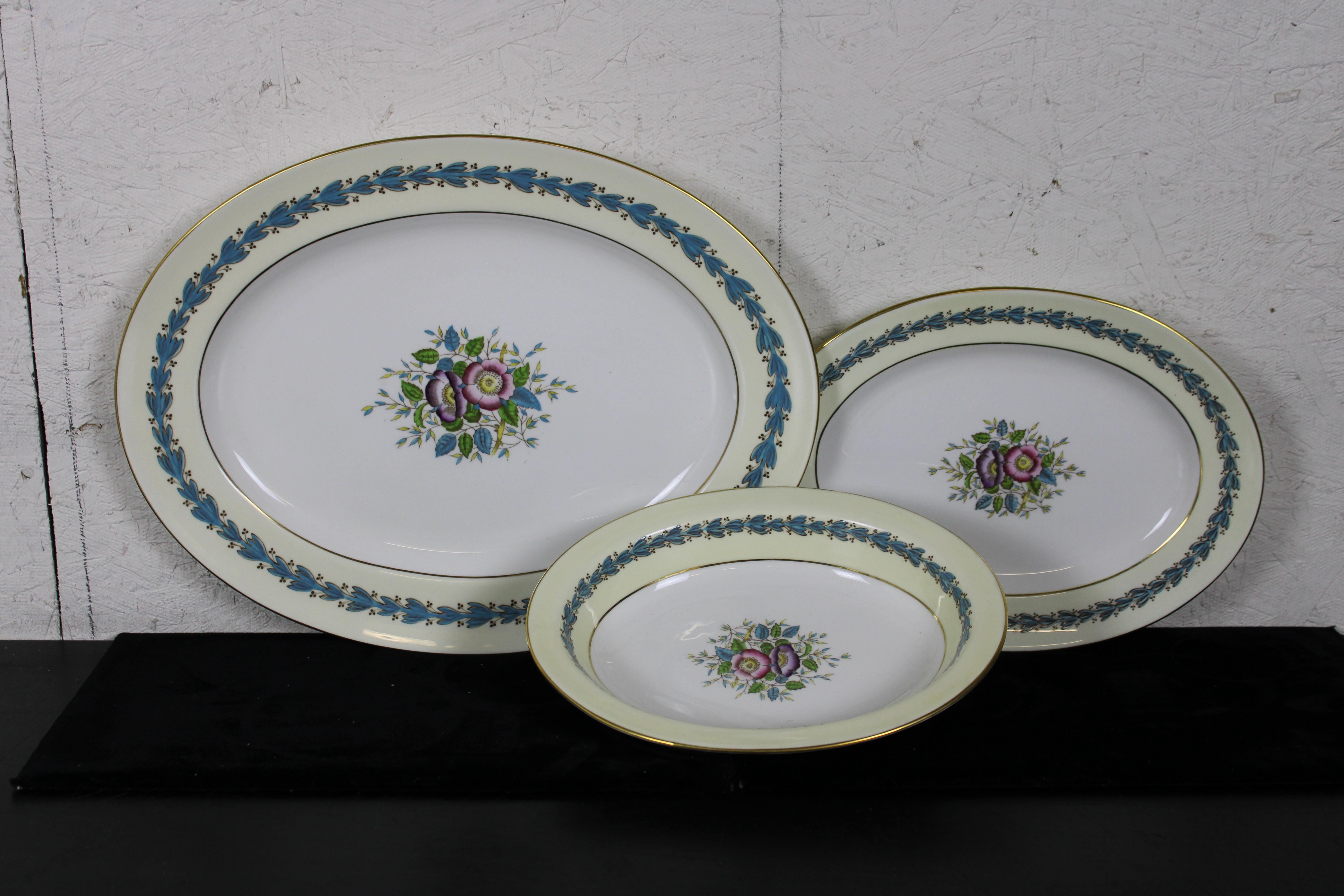 79 Pc Vintage Westland Wedgwood Bone China Dinnerware Set Service 12 Appledore 6
