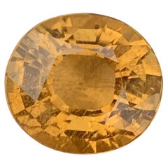 Tourmaline jaune canari naturelle de 7,90 carats, pierre précieuse non sertie pour la fabrication de bijoux