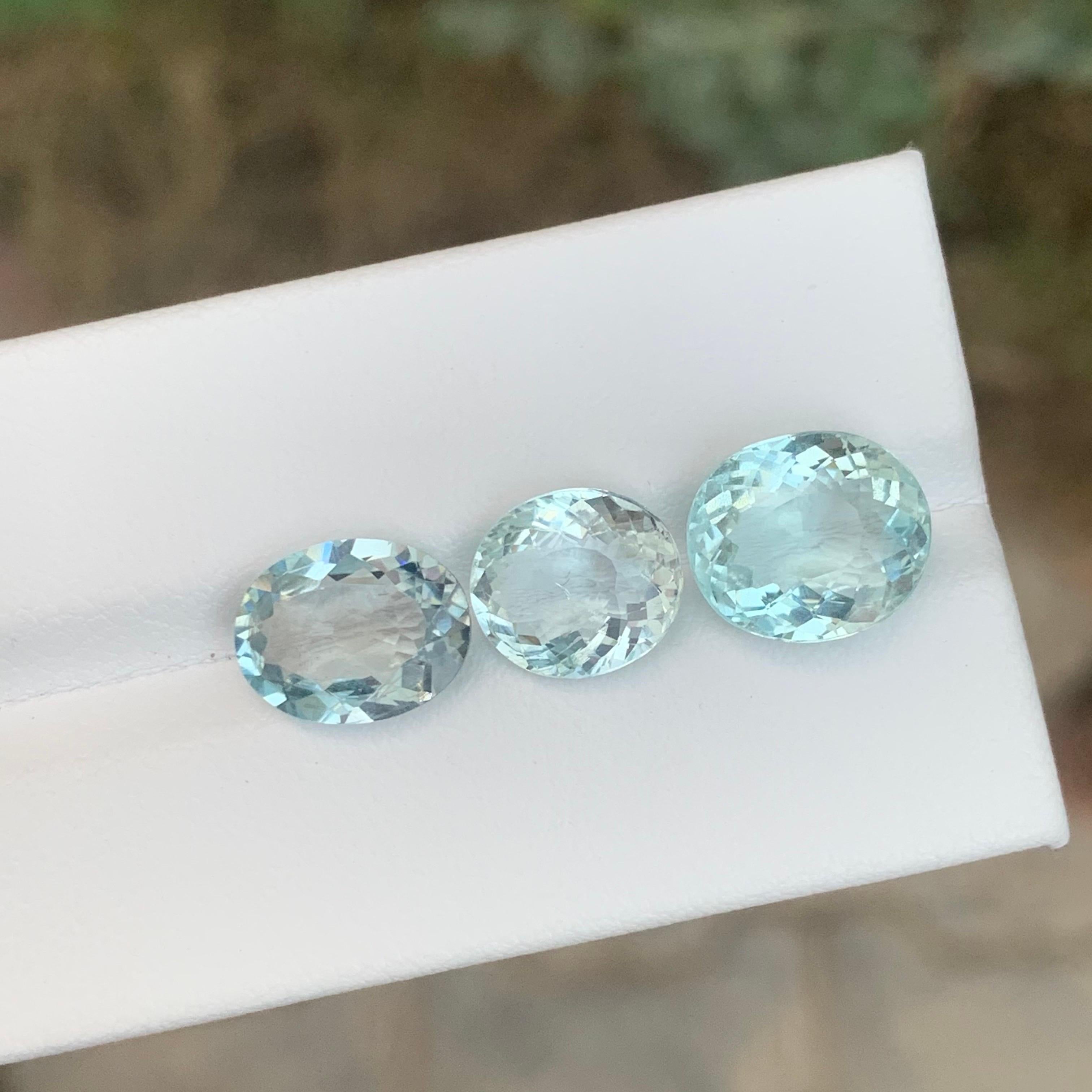 7.95 Carat Natural Loose Aquamarine Lot For Jewellery Making Artes y manualidades en venta