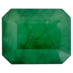 7.95 Ct Emerald Octagon Cut Loose Gemstone