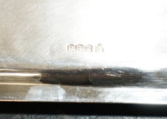 798 GRAM 1926 HAWKSWORTH Eyre & Co Ltd SOLiD STERLING SILVER SERVING TRAY.