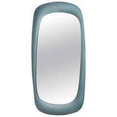 79"H Wall Mirror Upholstered In COM/COL