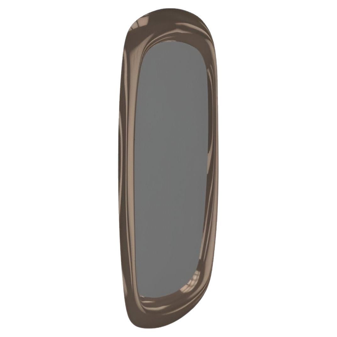 79"H Wall Mirror With Bronze Frame For Sale