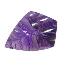 7ct Shield Amethyst 'Eleanor' Fantasy/Fancy Cut