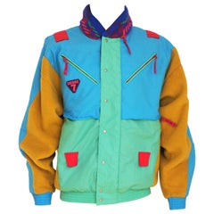 7Degre multicoloured bomber jacket 