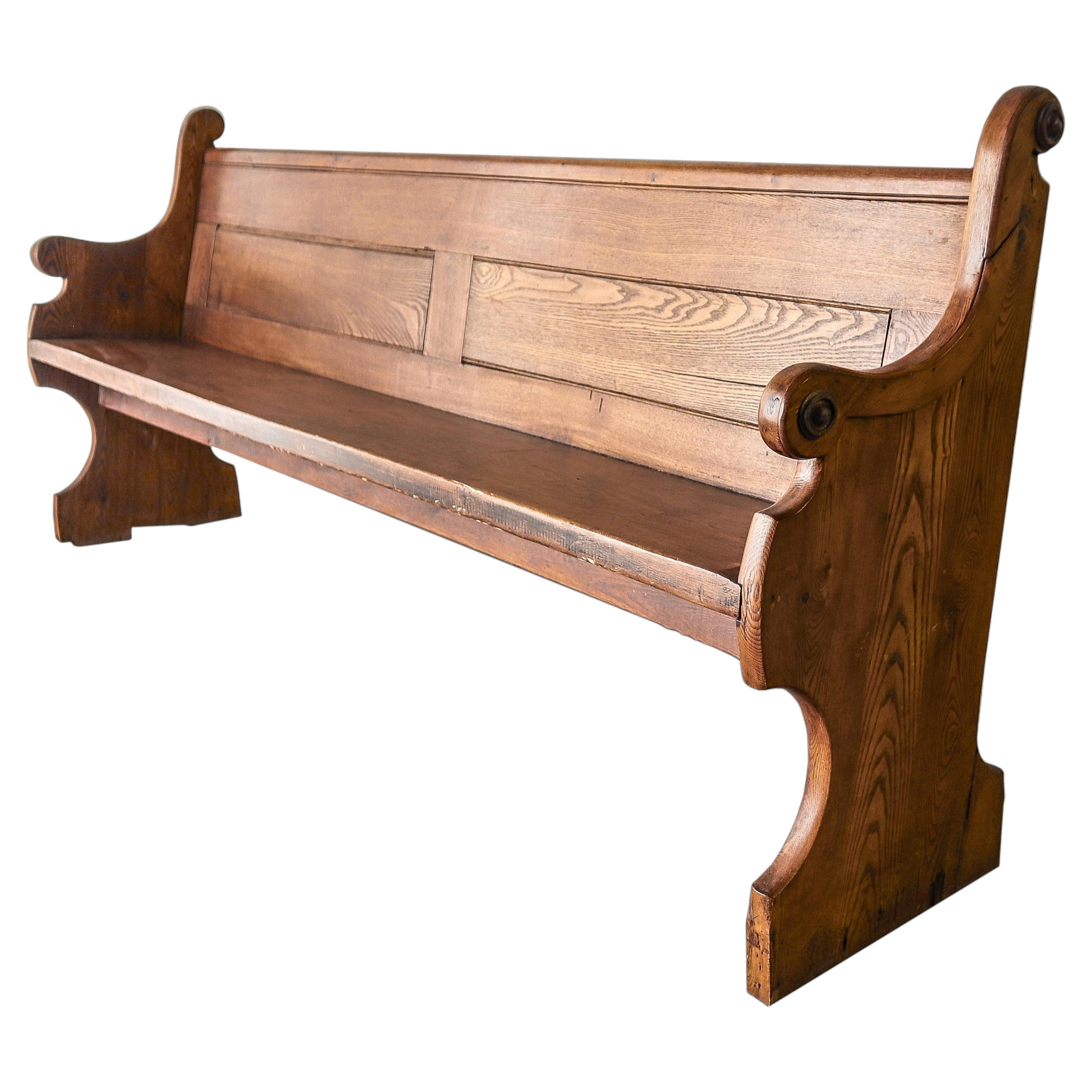 What are church seats called?