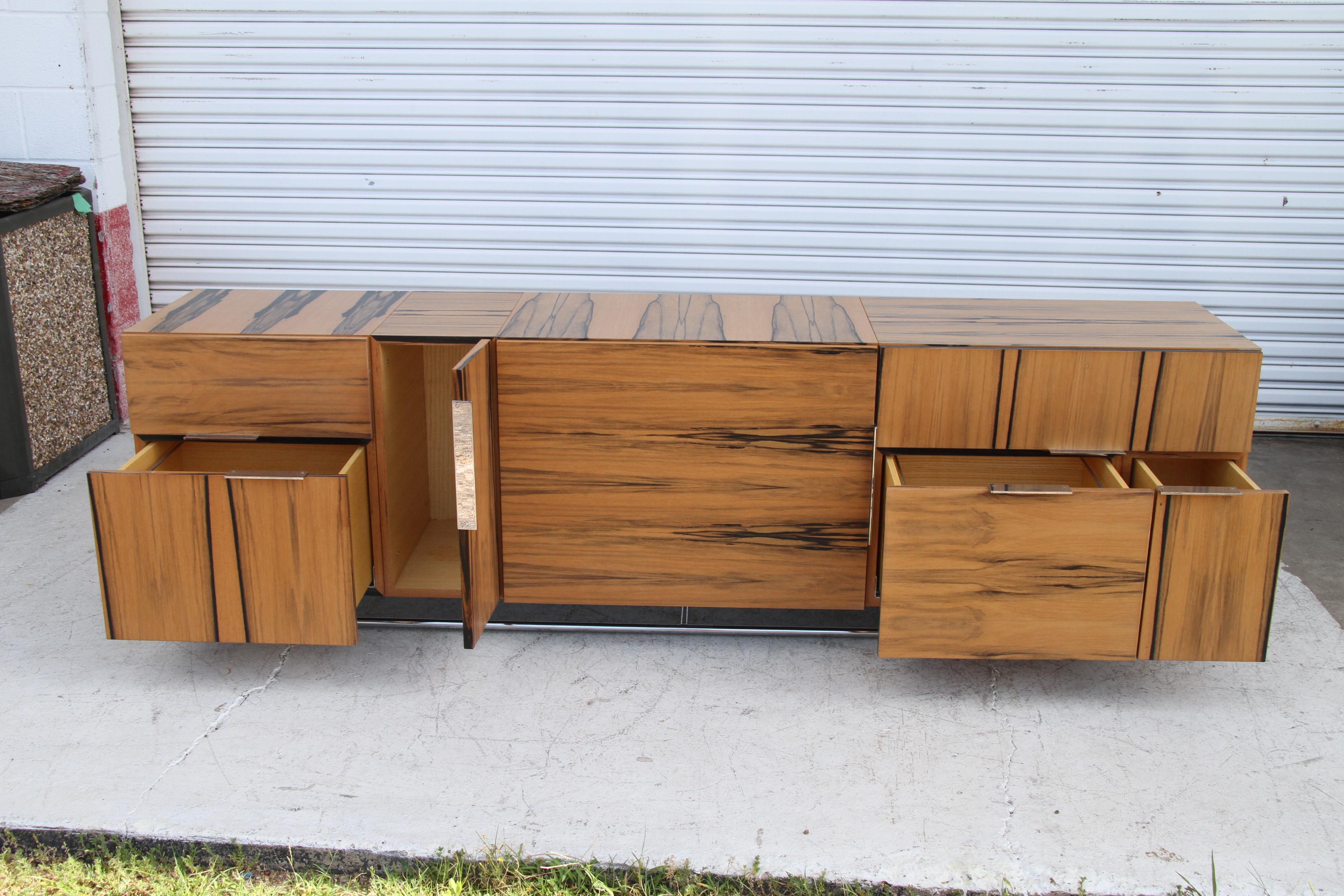 7FT Domino Credenza by Izay Weinburg for Geiger For Sale 5