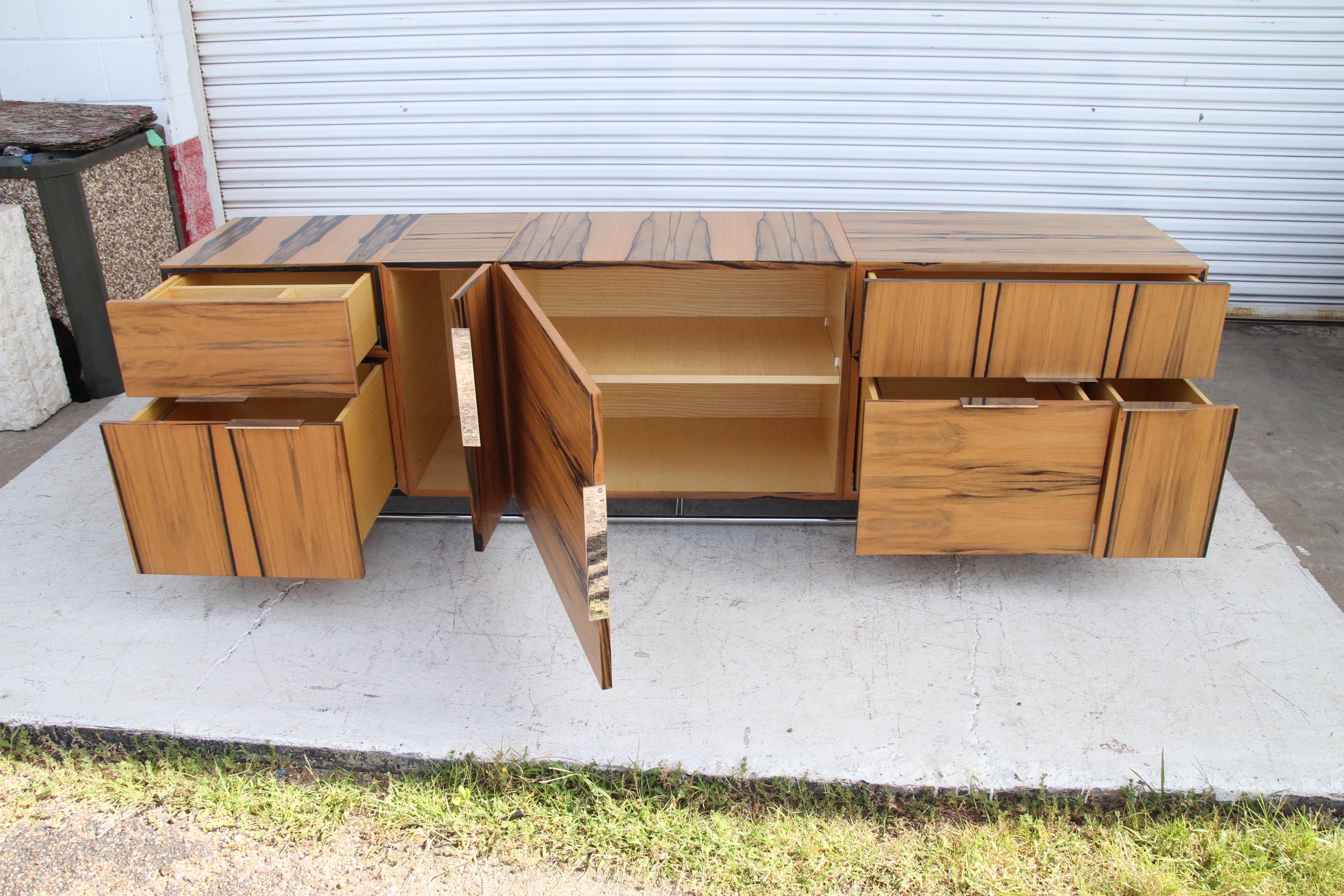 7FT Domino Credenza by Izay Weinburg for Geiger For Sale 3
