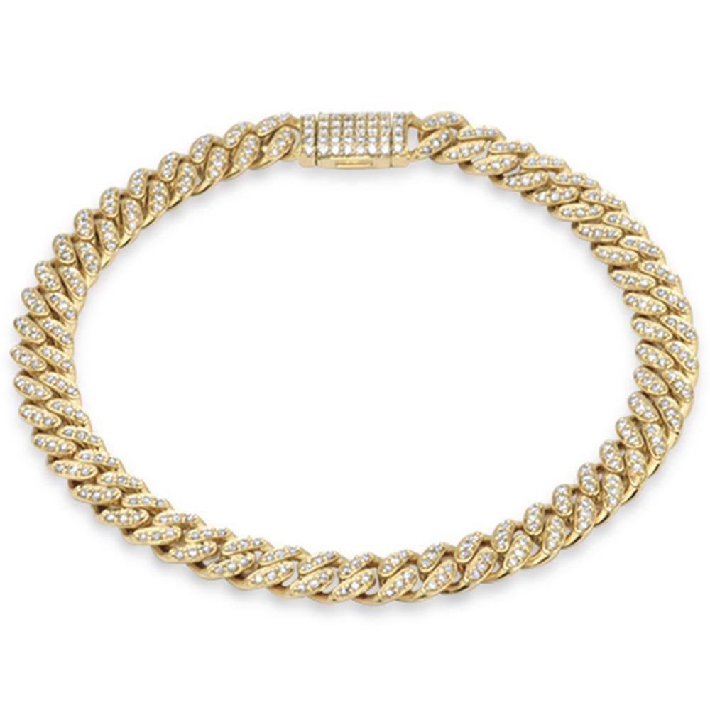 2.71ct Diamond Round Micro Pave Cuban 